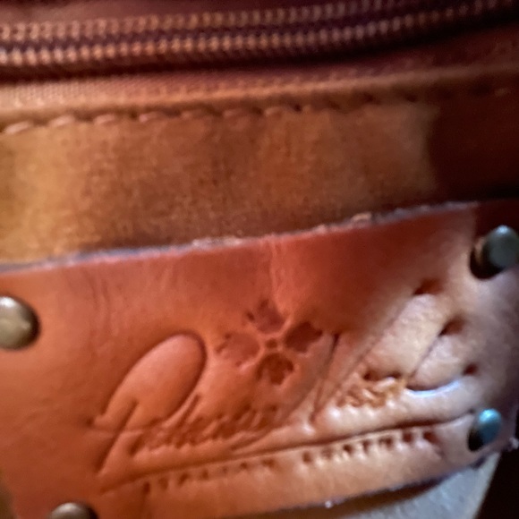 Patricia Nash Crossbody- Red Leather. Never Used. - Picture 6 of 9